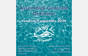 Assemblée générale du LAC Natation